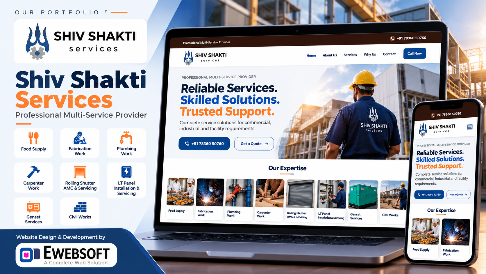 Shiv Shakti Services – Professional Multi-Service Website
